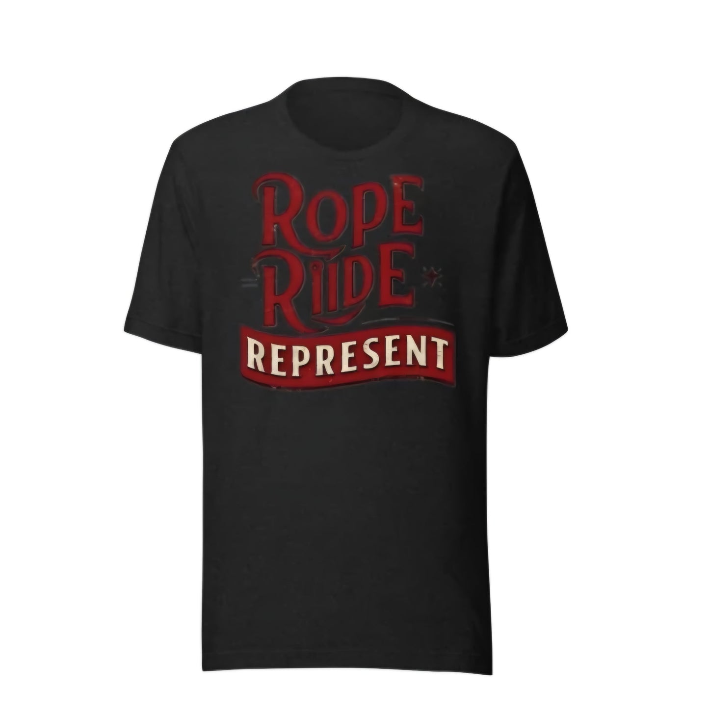 Rope, Ride, Represent Short Sleeve TShirt