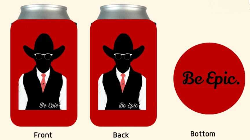 Classy Hippie Cowpuncher Koozie