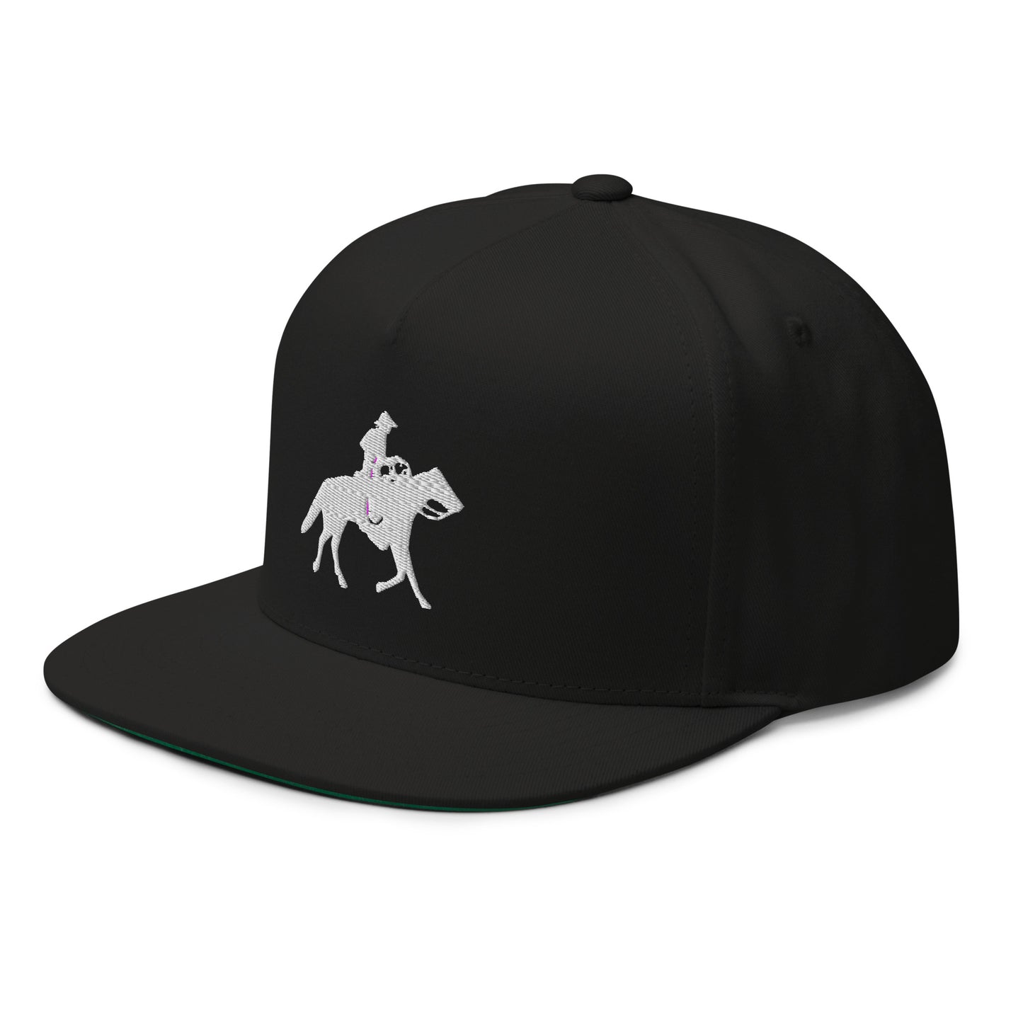 Ori Horse Logo Flat Bill Cap