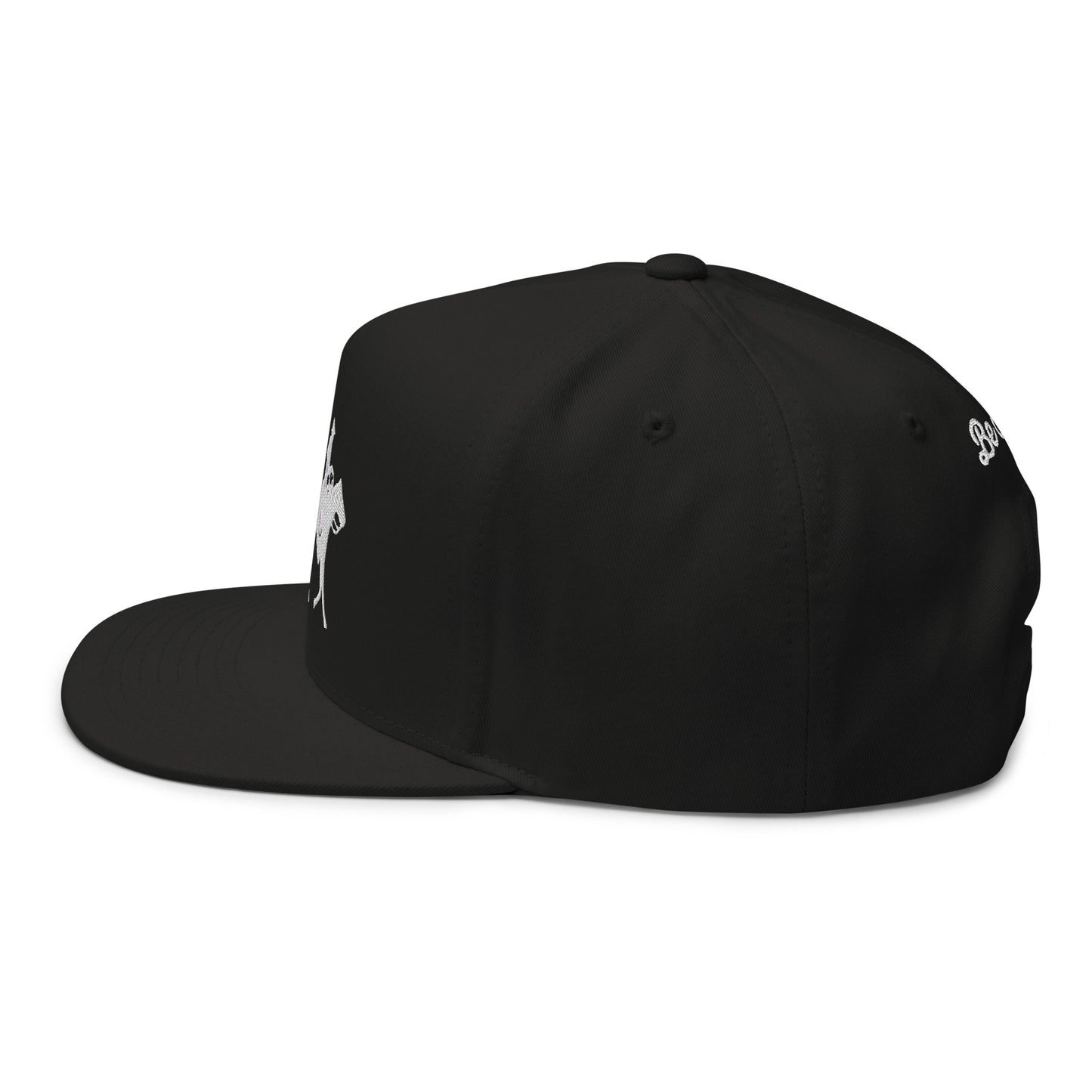 Ori Horse Logo Flat Bill Cap