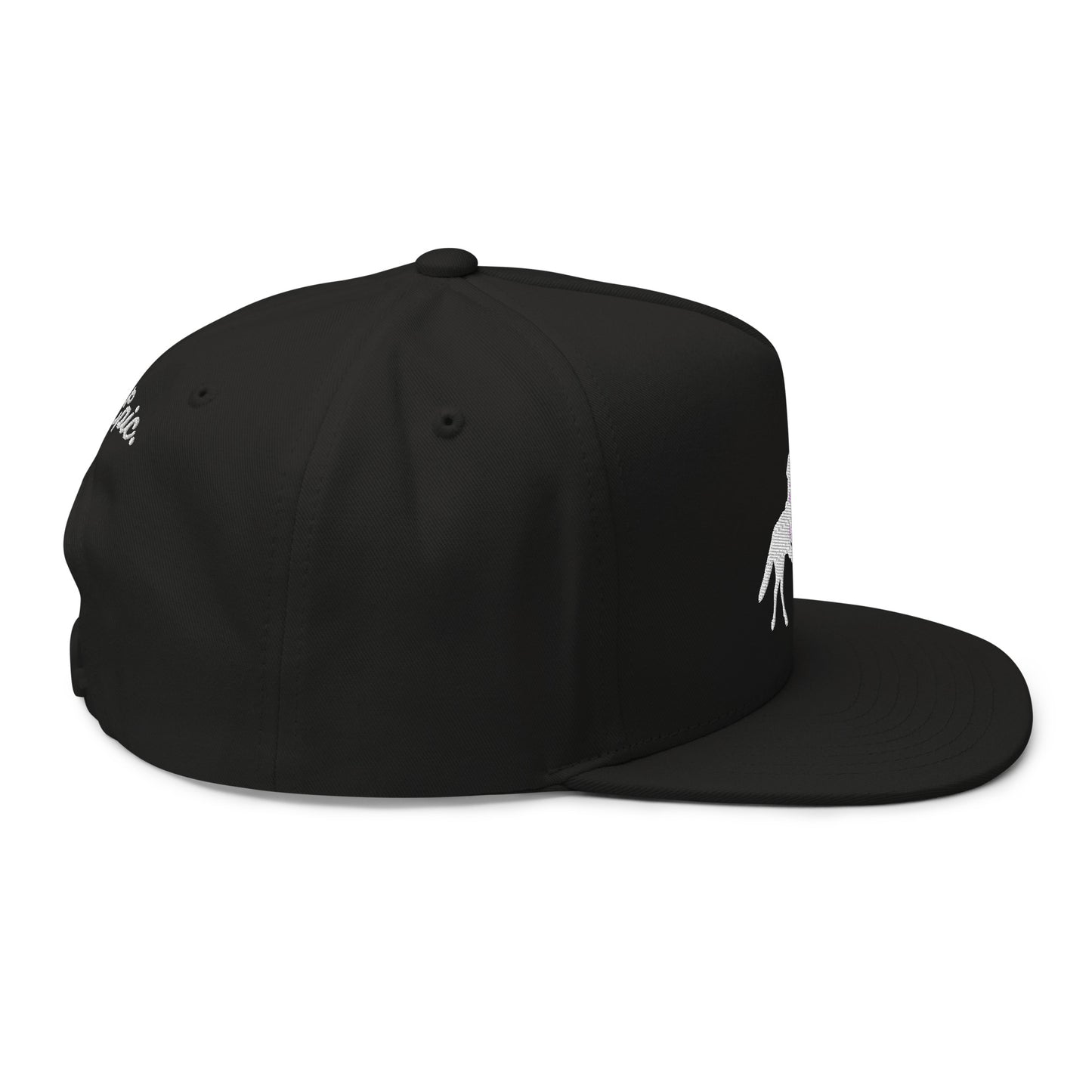 Ori Horse Logo Flat Bill Cap