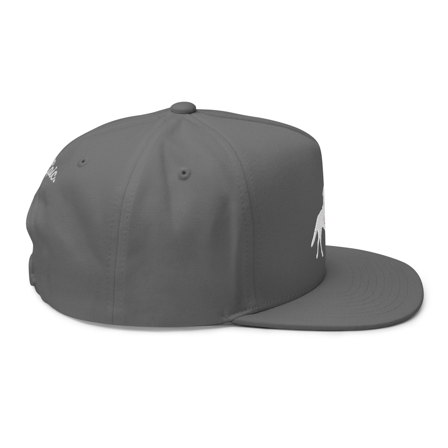 Ori Horse Logo Flat Bill Cap