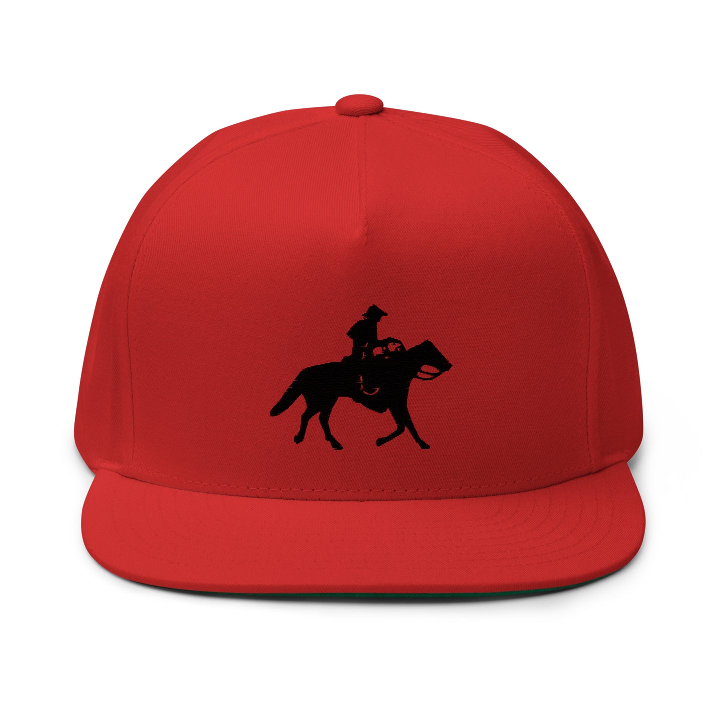 Ori Horse Logo Flat Bill Cap