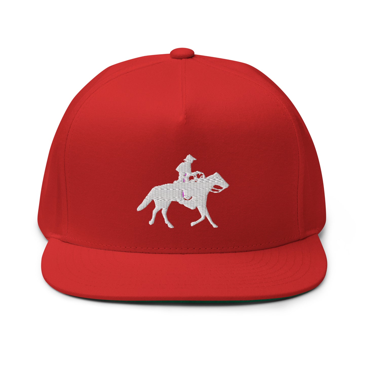 Ori Horse Logo Flat Bill Cap