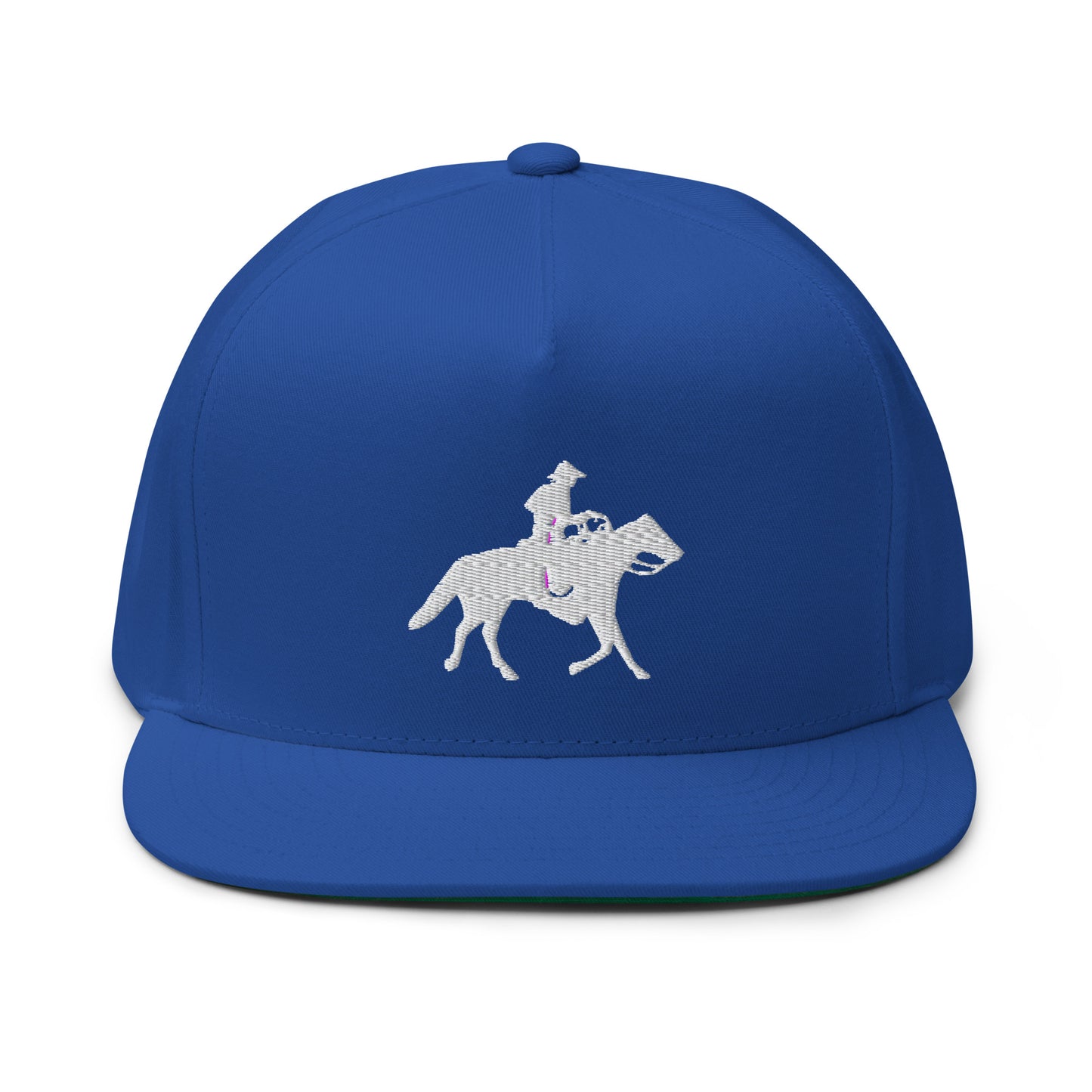 Ori Horse Logo Flat Bill Cap