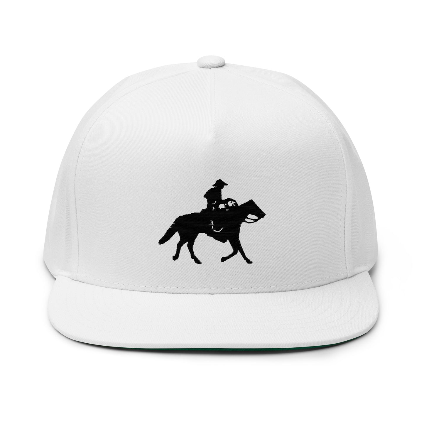 Ori Horse Logo Flat Bill Cap