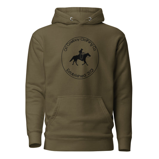 Ori Circle Logo Hoodie OD Green